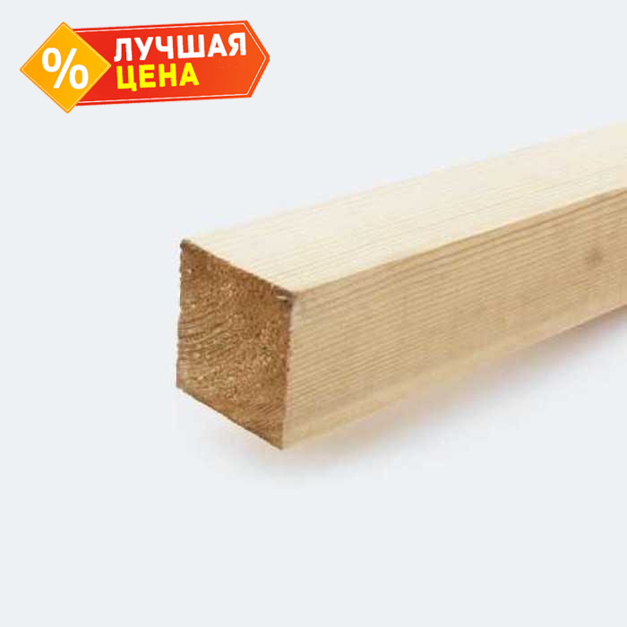 Брусок естественной влажности 50х50х3000 сорт 3