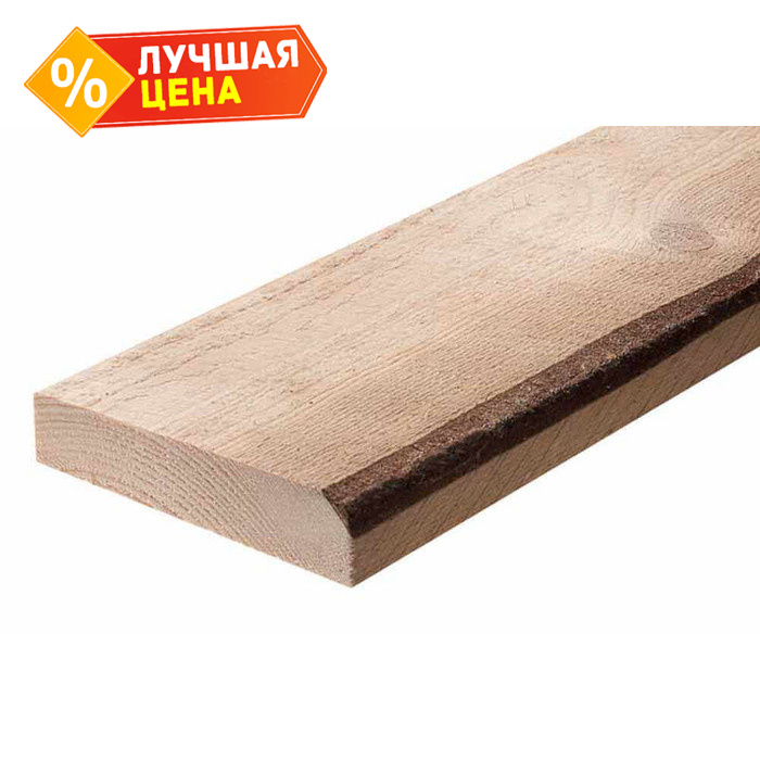 Доска обрезная естественной влажности 20х150х6000 сорт 3-4