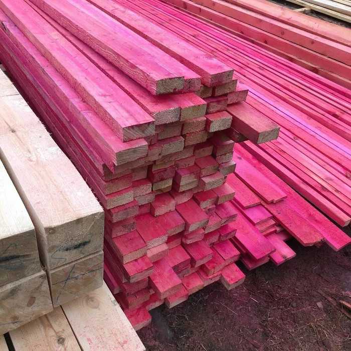 Доска строганная антисептированная сухая завальцованная 45х120х6000 сорт АВ